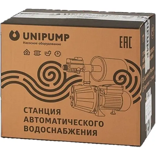 фото Насосная станция адаптивная unipump акваробот jet 100l г/а 2л 3600л/ч