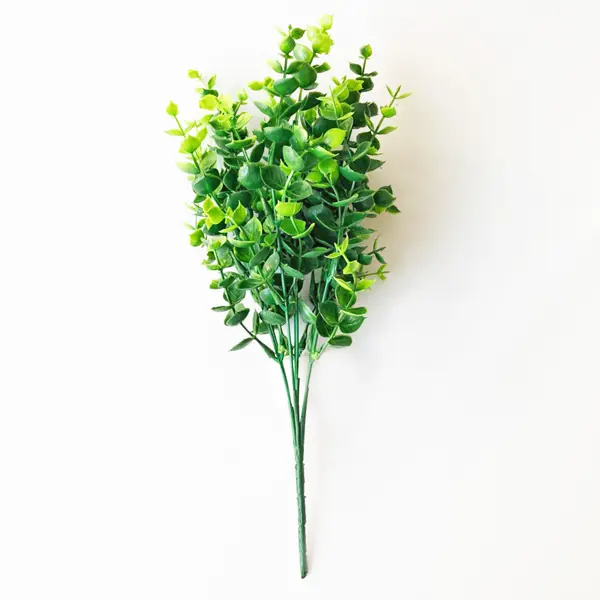 фото Искусственное растение holiday 35x20 см пластик цвет зеленый без бренда