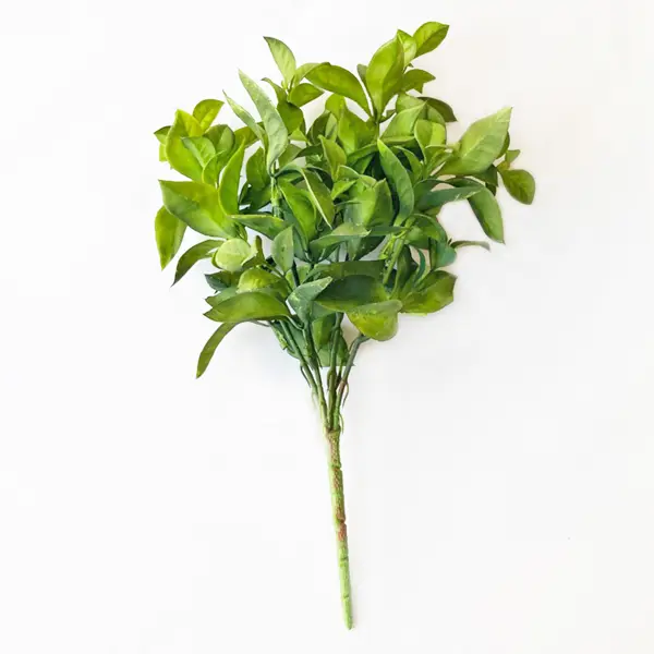 Искусственное растение Травка 37x23 см пластик цвет зеленый растение искусственное 23 см в корзине пластик полиуретан корзина ландышей may lily