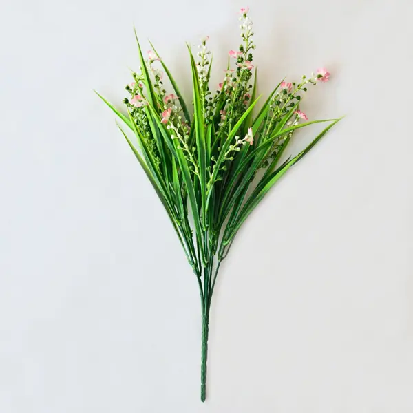 Искусственное растение Клевер 41x22 см пластик цвет зеленый растение искусственное 18 см в горшке пластик металл лаванда lavender