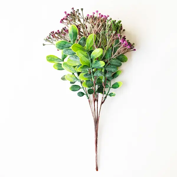 Искусственное растение Желудь 25x34 см пластик цвет зеленый растение искусственное букет георгины розовые 60м