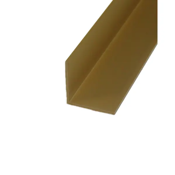 L-профиль с равными сторонами 10x10x1x2700 мм, алюминий, цвет золотой карабин металлический 45 × 16 мм 10 × 2 2 мм 5 шт золотой