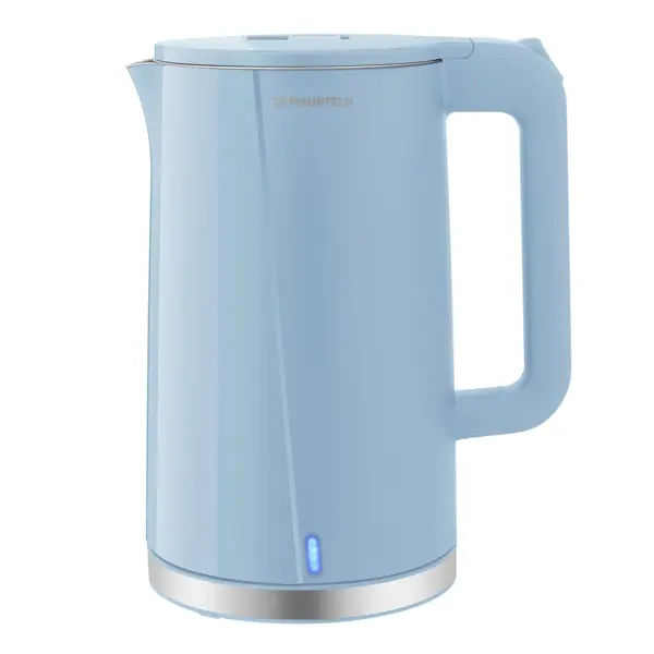 Электрический чайник Maunfeld MGK-633BL 1.7 л пластик цвет голубой фен ga ma tempo 2200 вт голубой