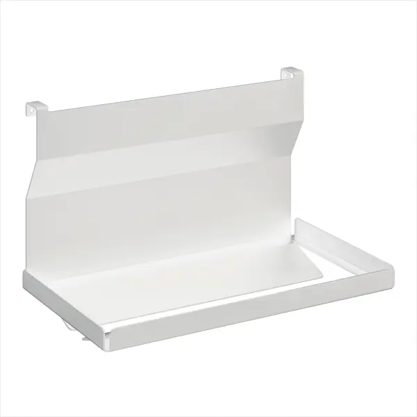 Держат для бумажных полотенец Delinia 258x150 мм сталь цвет белый кухонный навесной держатель для полотенец esse