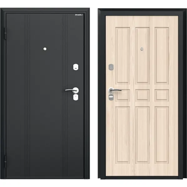 Дверь входная металлическая Оптим 88x205 см левая ясень ривьера дверь входная металлическая оптим 88x205 см левая белый