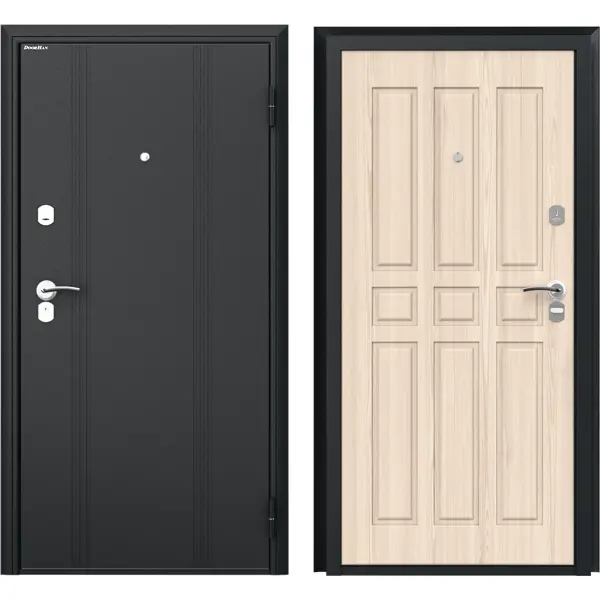 Дверь входная металлическая Оптим 88x205 см правая ясень ривьера дверь входная металлическая оптим 98x205 см правая венге
