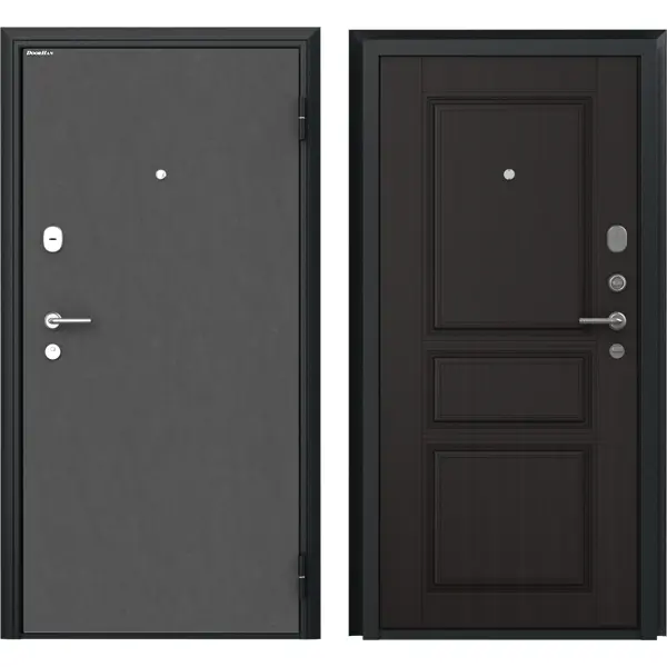Дверь входная металлическая Премиум New 88x205 см правая венге классик дверь входная металлическая премиум new 88x205 см левая малибу классик
