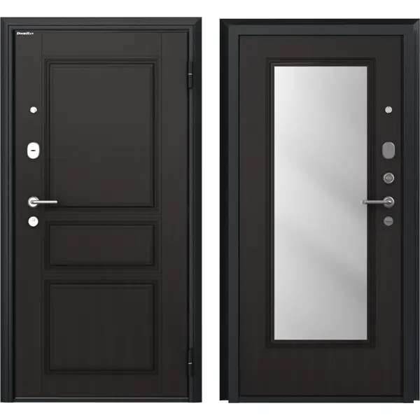 Дверь входная металлическая Премиум New 88x205 см правая венге дверь входная металлическая s 2 герда 88x205 см левая венге