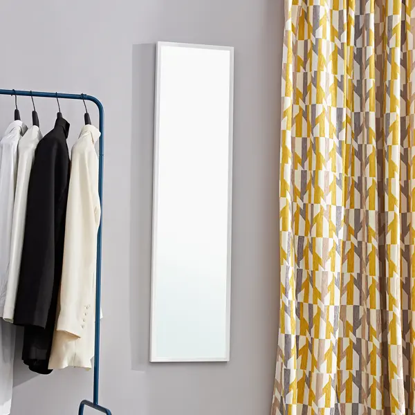 Зеркало декоративное Inspire Вега прямоугольник 30x120 см цвет белый зеркало шкаф orange таис 60 белый ta 60zsw