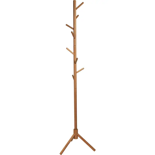 Вешалка напольная Vidage Даргава 42x175x42 см дерево цвет бежевый напольная вешалка sokoltec