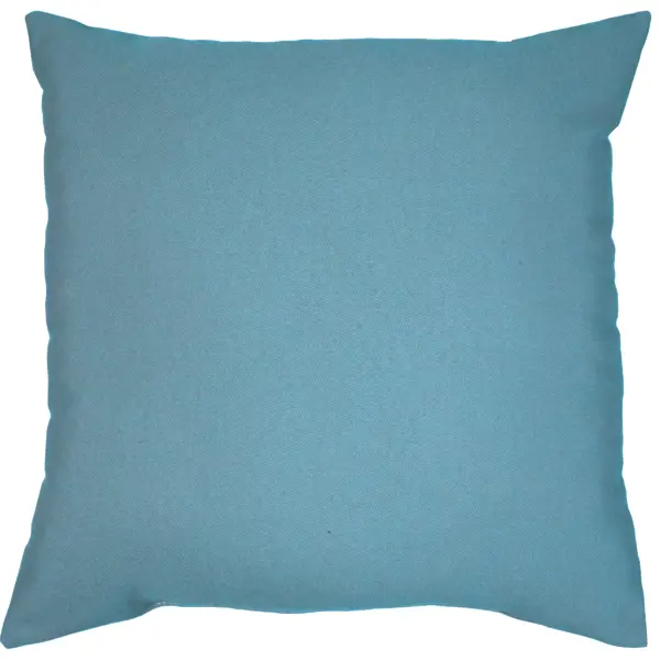 Подушка Pharell 40x40 см цвет синий Aqua 3 подушка seasons тропики какаду 40x40 см бархат синий