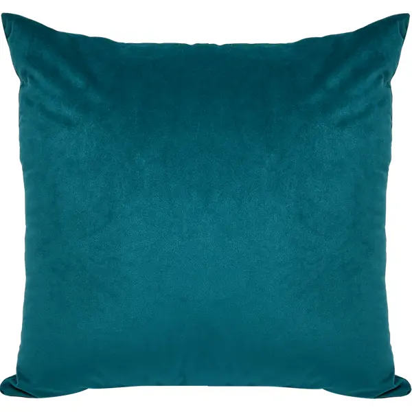 Подушка Inspire Tony 45x45 см цвет темно-бирюзовый Emerald 1 подушка декоративная 45х45 шенилл темно синяя chenill