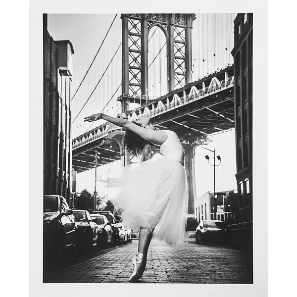 Постер Балерина 40x50 см развивающий постер с поощрительными наклейками милашки лол