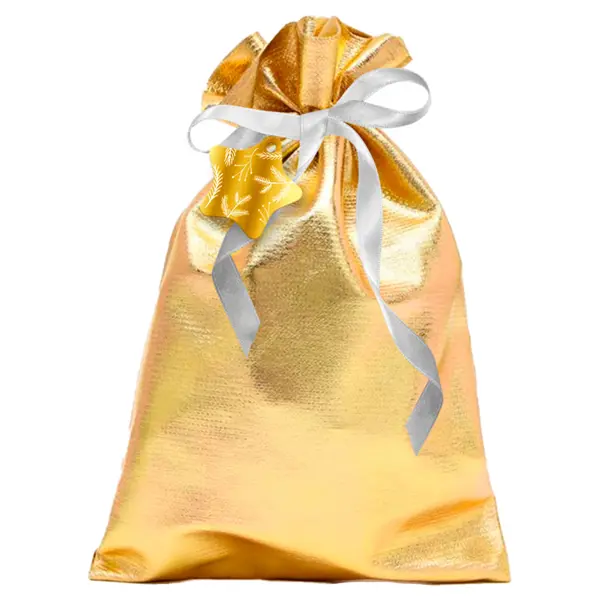 Мешочек с лентой подарочный 30x45 см цвет разноцветный мешочек бархатный праздничное ассорти 9 10 микс