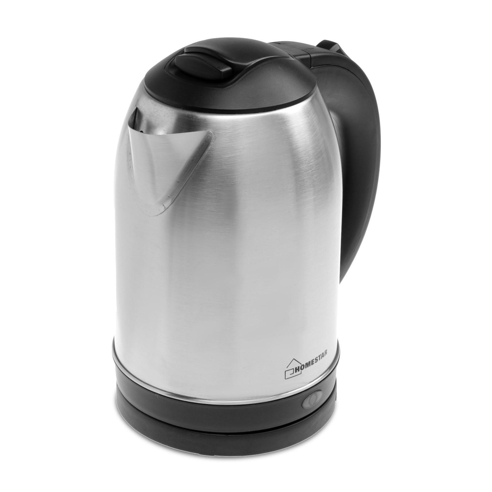 Электрический чайник Homestar 4964454 1.8 л металл цвет серебристый в .