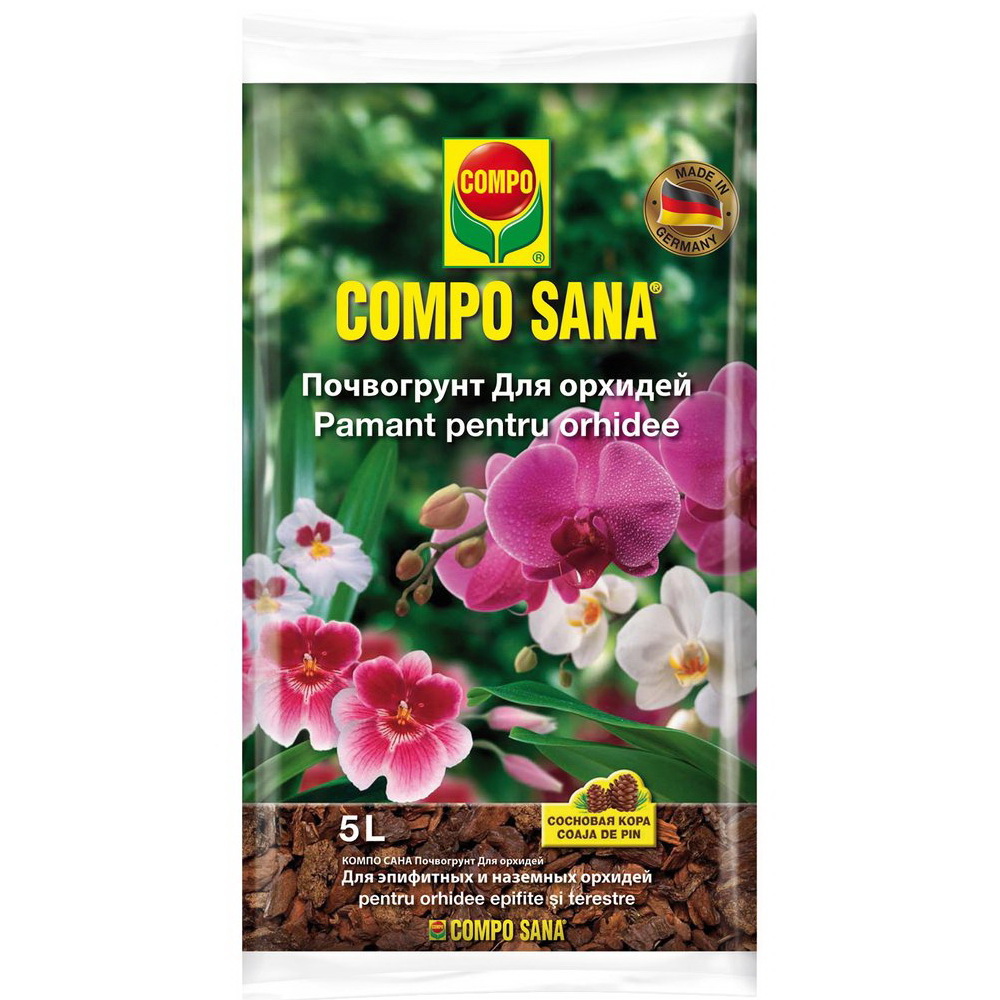  для орхидей Compo Sana 5 л  –  по низкой цене .