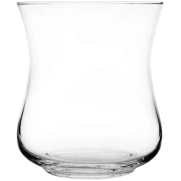 фото Ваза «лекси-1» стекло цвет прозрачный 17 см без бренда