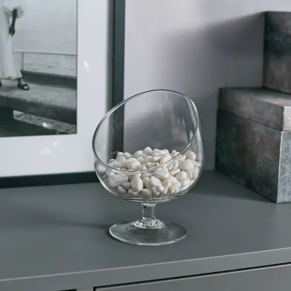 Ваза «Анабель» стекло цвет прозрачный 17см coraline ваза s