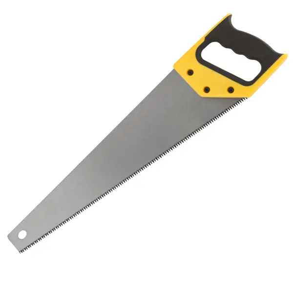 Ножовка по дереву Fit 40445, средний зуб, 450 мм ножовка по дереву тундра 500 мм шаг 4 5 мм тефлоновое покрытие зуб прямой средний