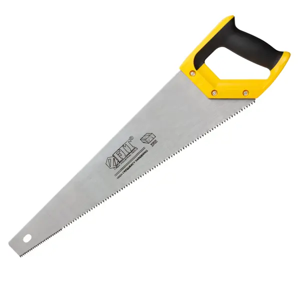 Ножовка по дереву Fit 40470, крупный зуб, 500 мм ножовка по дереву 500 мм 3 ижсталь тнп премиум шаг 8мм 23164