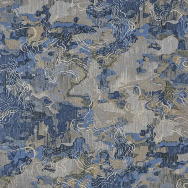 Ковровое покрытие «Ocean» 189_5552, 2.8 м, цвет синий