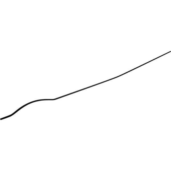 Ручка-скоба мебельная Giacometti ЦАМ 1350 мм цвет черный