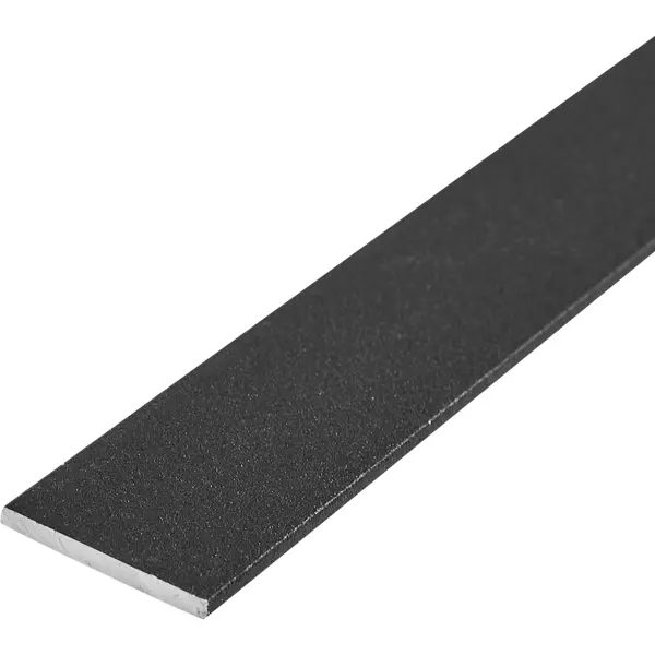 Пластина 20x2000 мм, алюминий, цвет черный пластина 10x2x1000 мм алюминий серебро