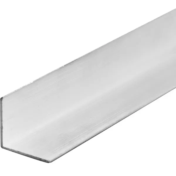 L-профиль с равными сторонами 20x20x1x2700 мм, алюминий, цвет серый l профиль с равными сторонами 15x15x1x1000 мм алюминий серебро