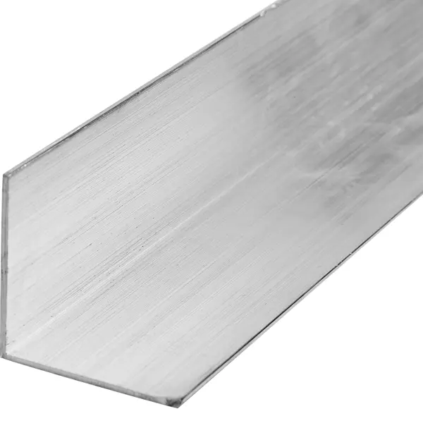 L-профиль с равными сторонами 40x40x1.5x2700 мм, алюминий, цвет серый