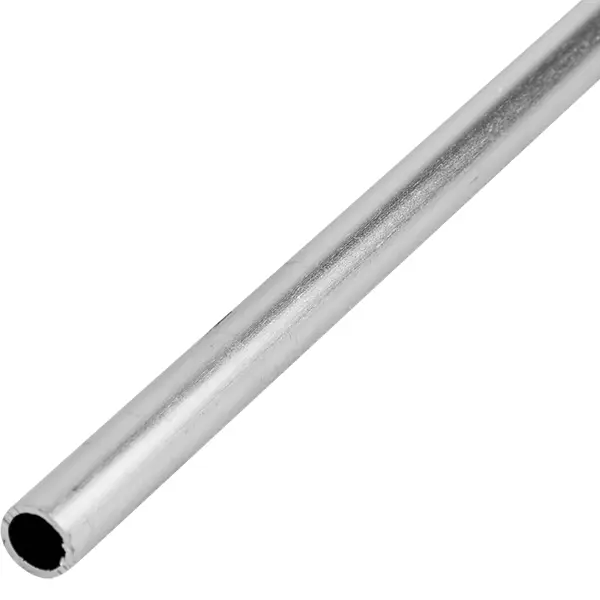 Трубка круглая 8x1x1000 мм, алюминий, цвет серый форма для запекания алюминий 6 шт 8 6х8 6 см круглая grifon 500 033