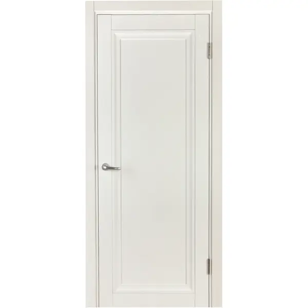 Дверь межкомнатная глухая Нобиле полипропилен ламинация цвет белый 60x200 см (с замком) дверь межкомнатная танганика глухая cpl ламинация белый 60x200 см с замком
