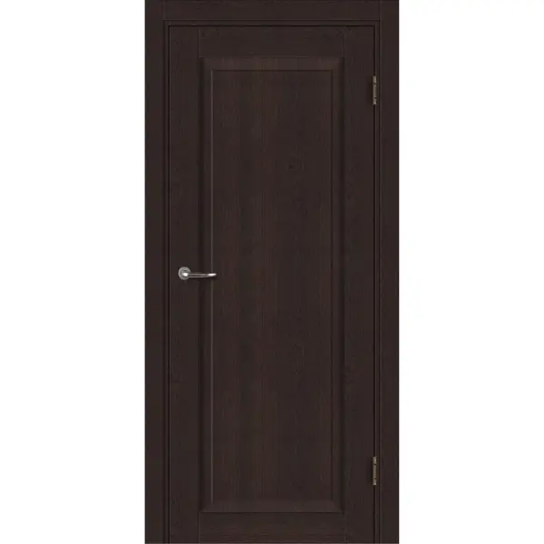 Дверь межкомнатная Пьемонт глухая CPL ламинация цвет дуб оверленд 60x200 см (с замком и петлями)
