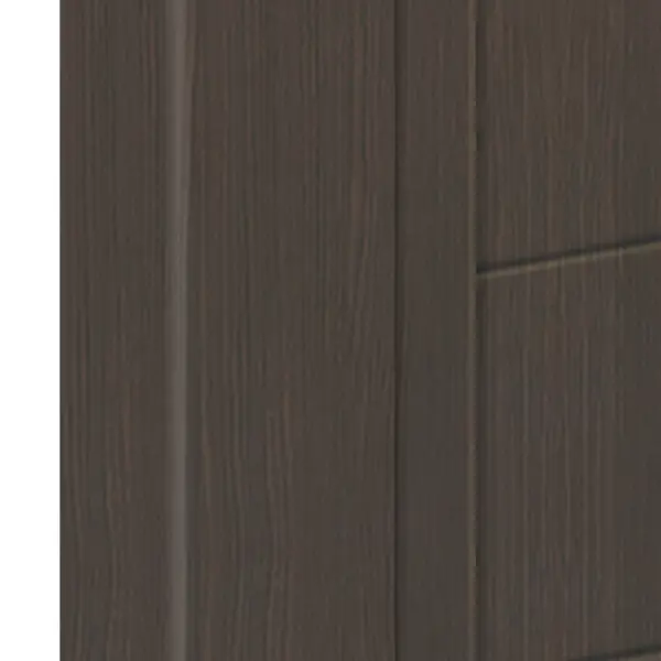 фото Дверь межкомнатная некст 2 остекленная пвх ламинация цвет черное дерево 80x200 см (с замком и петлями) velldoris