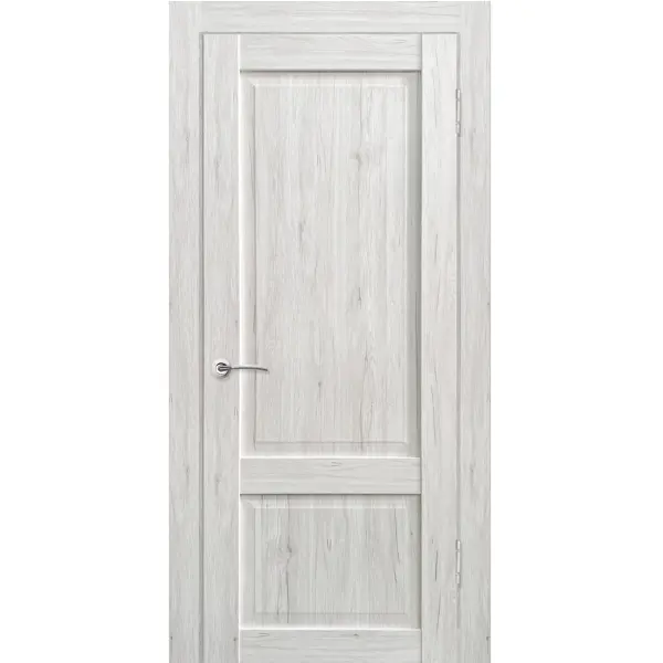 Дверь межкомнатная Амелия глухая ПВХ ламинация цвет рустик серый 80x200 см (с замком и петлями) ватные диски амелия 100