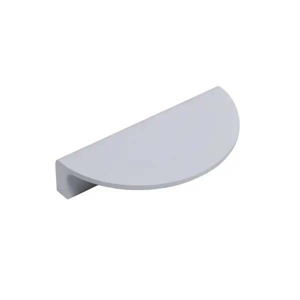 Ручка-полукруг мебельная 95x20 мм цвет серебро ручка гелевая gelly roll metallic серебро
