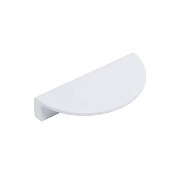 Ручка-полукруг мебельная AKS Лион 95 мм цвет белый раковина мебельная am pm inspire v2 0 80х49 белая матовая m50awpx0801wg