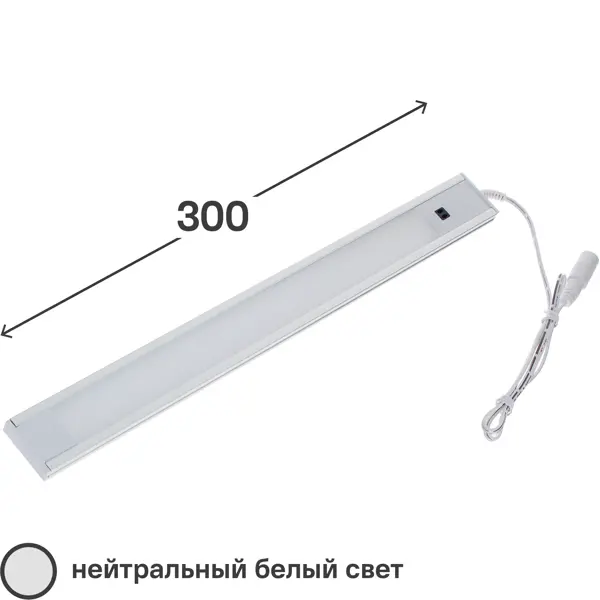 Светильник светодиодный Uniel ULI-F40 5 Вт 300 мм 4200 К