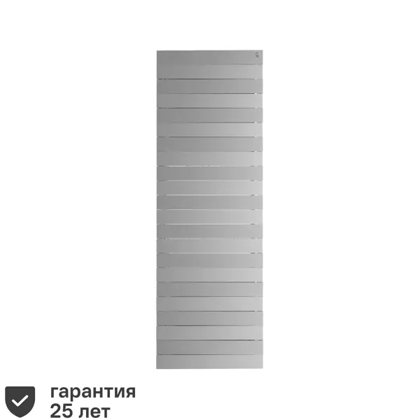 фото Радиатор royal thermo pianoforte 500/100 биметалл 22 секции боковое подключение цвет серый