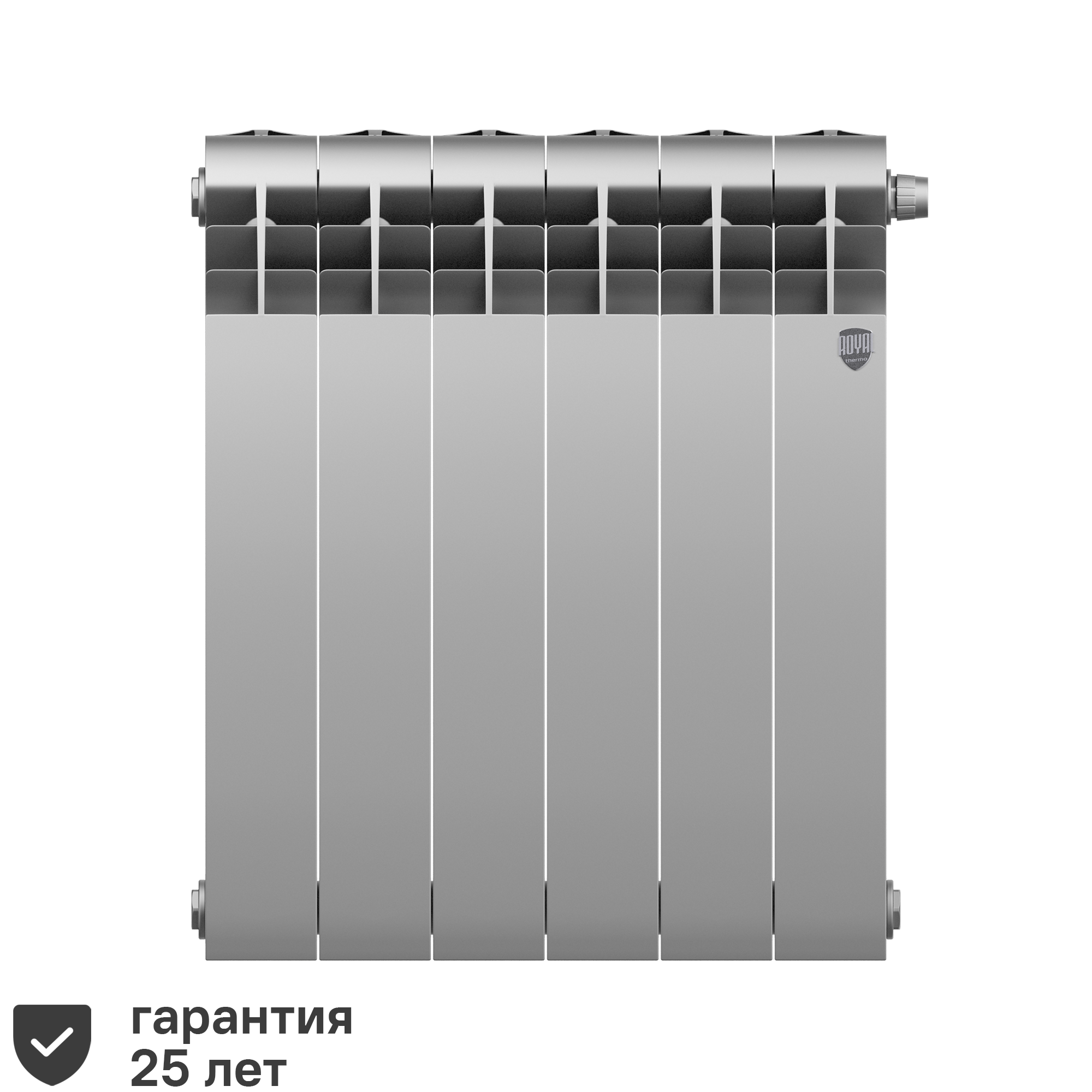 Радиатор Royal Thermo BILINER 500/Silver Satin. Радиатор биметаллический Royal Thermo BILINER 6-секционный серебристый. Радиатор Royal Thermo BILINER 500. Royal Thermo BILINER ALUM 500 Silver Satin (серый).