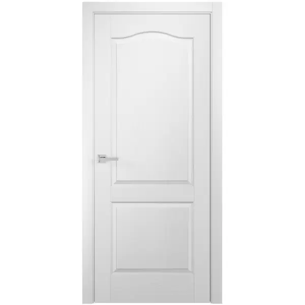 Дверь межкомнатная глухая без замка и петель в комплекте Палитра 200x60 см финиш-бумага цвет белый дверь для животных с 4 режимами проем 15х15 5см общ 22 5х20 см белая