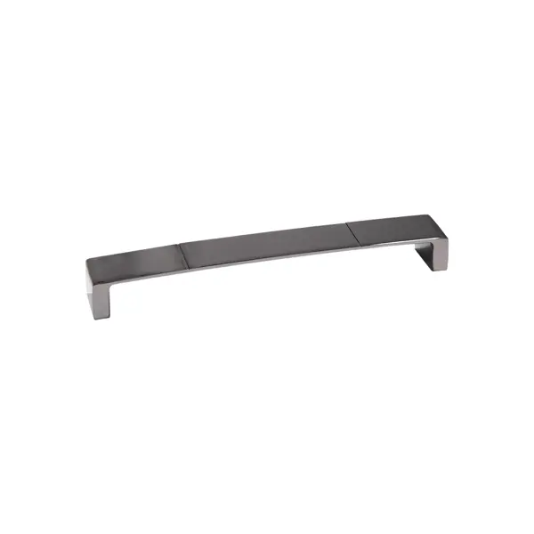 Ручка-скоба мебельная Sentiero ЦАМ 160 мм цвет черный никель