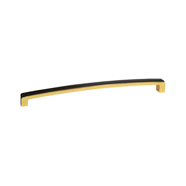 Ручка-скоба мебельная Arcus ЦАМ 256 мм цвет золото