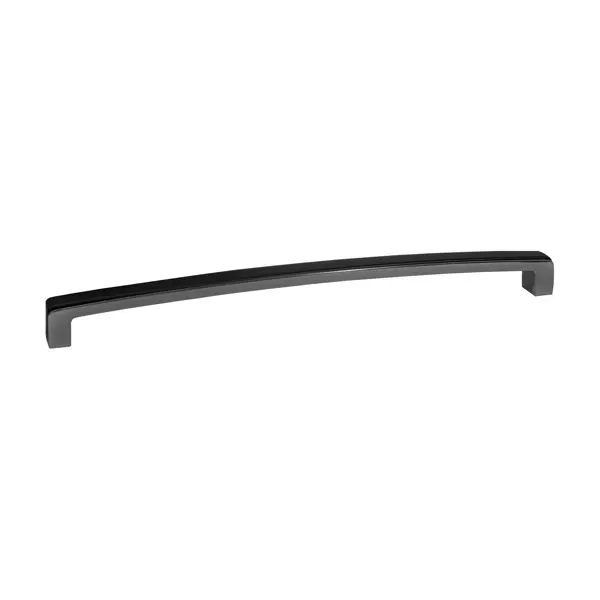 Ручка-скоба мебельная Arcus ЦАМ 320 мм цвет черный никель