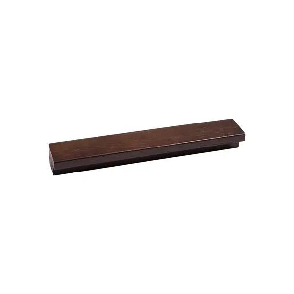 Ручка-скоба мебельная Melanerpes дерево 128 мм цвет коричневый
