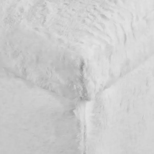 фото Табурет ezzio с мягкой обивкой 38х38х6.6 см цвет белый atmosphera