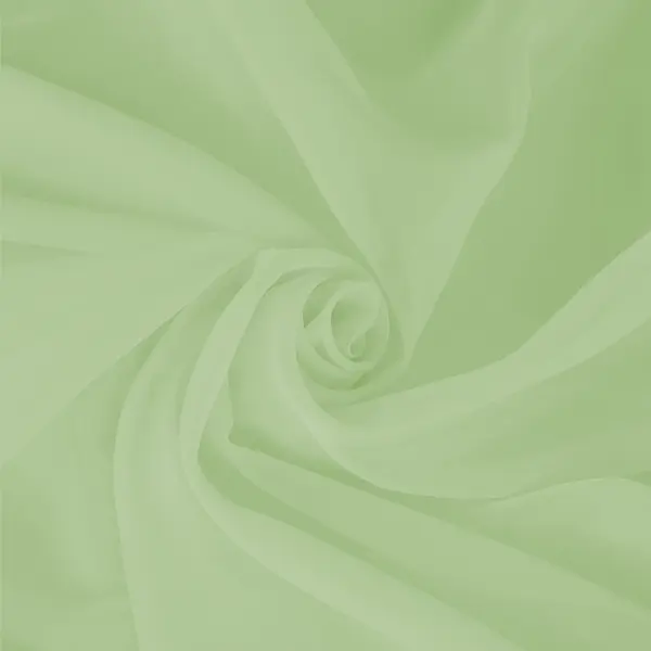 фото Тюль 1 м/п вуаль 295 см цвет светло-зеленый inspire