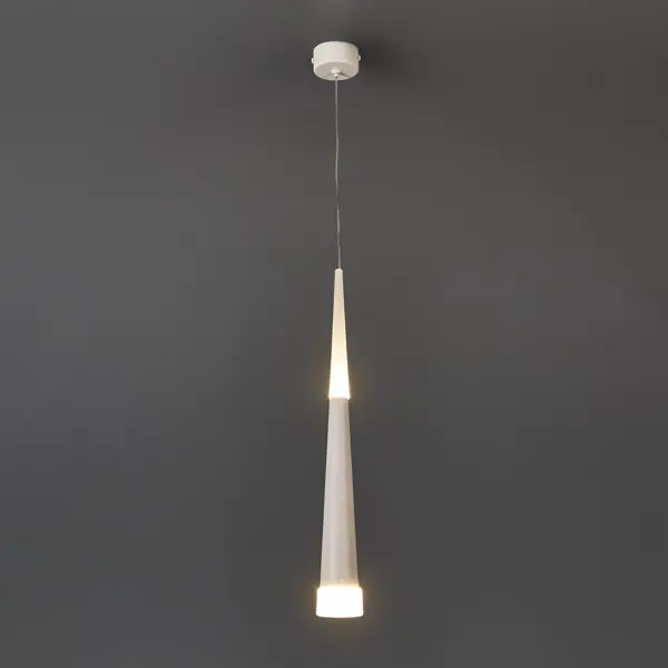 Светильник подвесной светодиодный DLR038 3 м² нейтральный белый свет цвет белый фреза керамическая для маникюра кукуруза средняя нарезка 6 × 15 мм в пластиковом футляре белый
