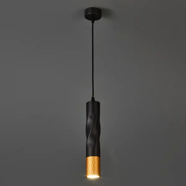 Светильник подвесной Sadr 1 лампа 2 м² цвет черный светильник arte lamp sadr a3280sp 1bk