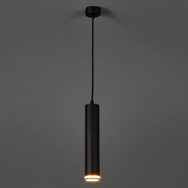 Люстра подвесная PL16 1 лампа 2 м² цвет черный люстра подвесная под лампу миндаль e27x40вт