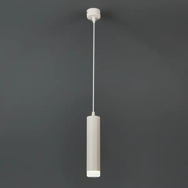 Люстра подвесная PL18 1 лампа 2 м² цвет белый
